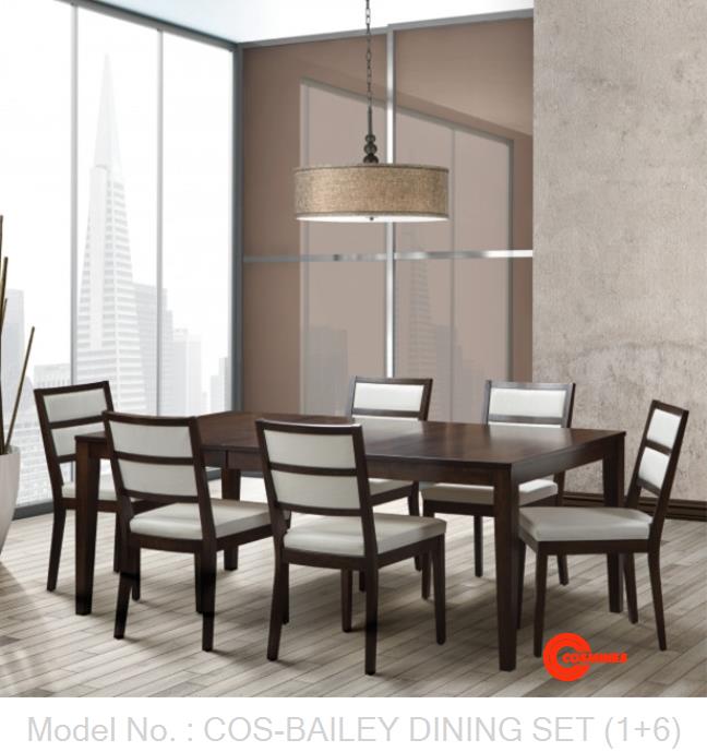 COS-BAILEY DINING SET (1+6)